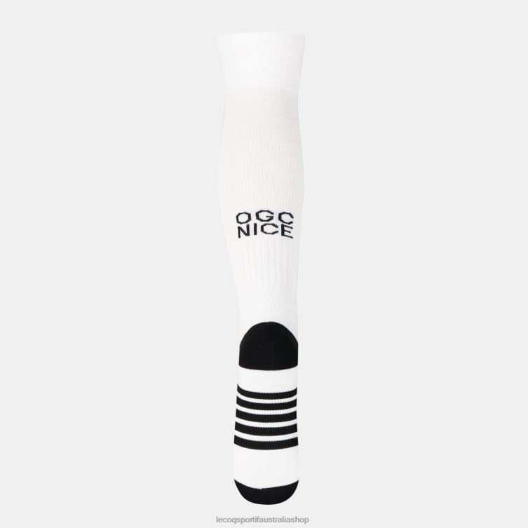 Accessories HVDBF286 Men Le Coq Sportif Football Socks White - Image 3