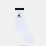 Accessories HVDBF287 Men Le Coq Sportif Football Socks White - Image 4