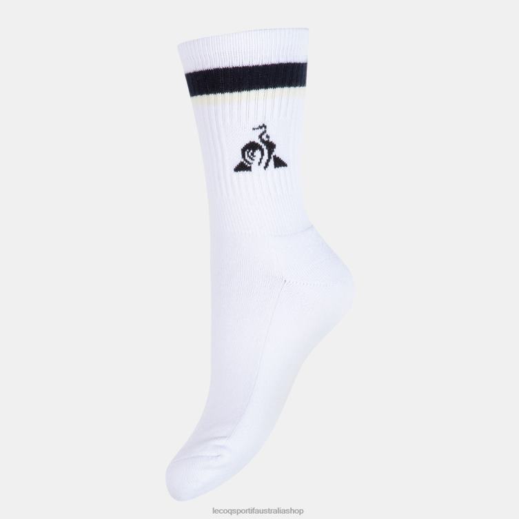 Accessories HVDBF287 Men Le Coq Sportif Football Socks White - Image 1