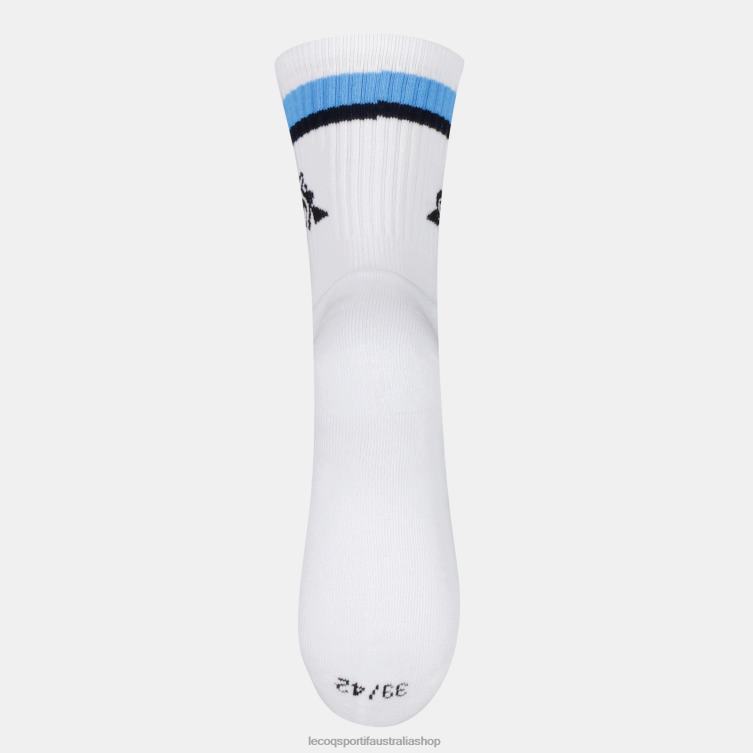 Accessories HVDBF288 Men Le Coq Sportif Football Socks White - Image 3