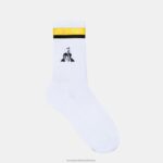 Accessories HVDBF289 Men Le Coq Sportif Football Socks White - Image 5