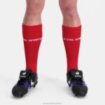 Accessories HVDBF290 Men Le Coq Sportif Replica Socks Red - Xv De France Red