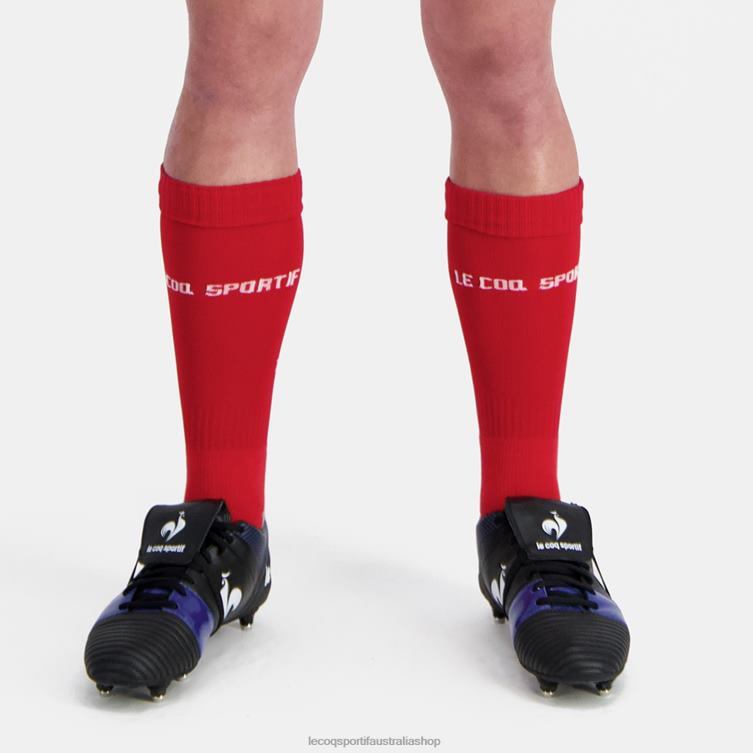 Accessories HVDBF290 Men Le Coq Sportif Replica Socks Red - Xv De France Red - Image 1