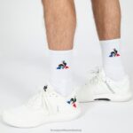 Accessories HVDBF292 Men Le Coq Sportif Football Socks White - Image 4