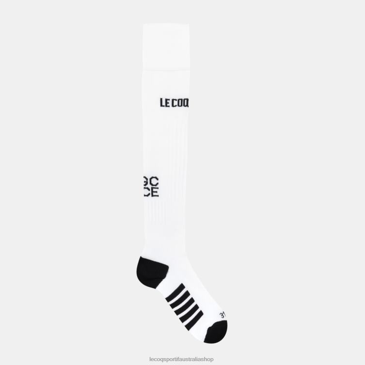 Accessories HVDBF699 Men Le Coq Sportif Football Socks White - Image 4