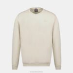 Clothing HVDBF10 Men Le Coq Sportif Sweatshirt Brown - Image 2