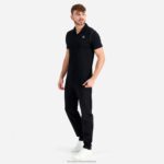 Clothing HVDBF113 Men Le Coq Sportif Trousers Black - Image 5