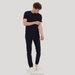 Clothing HVDBF115 Men Le Coq Sportif Trousers Blue - Image 4