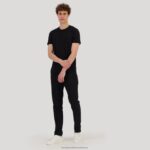 Clothing HVDBF116 Men Le Coq Sportif Trousers Black - Image 4