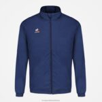 Clothing HVDBF121 Men Le Coq Sportif Jacket Blue - Image 2