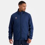 Clothing HVDBF121 Men Le Coq Sportif Jacket Blue