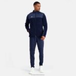 Clothing HVDBF122 Men Le Coq Sportif Polar Jacket Blue - Image 5