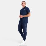 Clothing HVDBF123 Men Le Coq Sportif Polo Blue - Image 5
