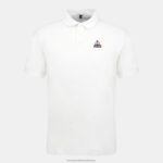 Clothing HVDBF124 Men Le Coq Sportif Polo White - Image 2