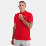 Clothing HVDBF126 Men Le Coq Sportif Polo Red