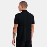 Clothing HVDBF127 Men Le Coq Sportif Polo Black - Image 4