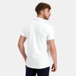 Clothing HVDBF128 Men Le Coq Sportif Coton Polo White - Image 4