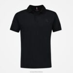 Clothing HVDBF129 Men Le Coq Sportif Polo Black - Image 2