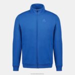 Clothing HVDBF12 Men Le Coq Sportif Zipped Sweatshirt Blue - Image 2