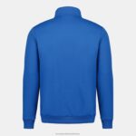 Clothing HVDBF12 Men Le Coq Sportif Zipped Sweatshirt Blue - Image 3
