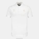 Clothing HVDBF130 Men Le Coq Sportif Polo White - Image 2