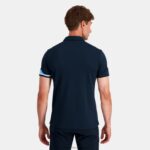 Clothing HVDBF132 Men Le Coq Sportif Polo Blue - Image 4