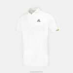 Clothing HVDBF134 Men Le Coq Sportif Polo White - Image 6