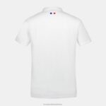 Clothing HVDBF137 Men Le Coq Sportif Polo White - Image 3