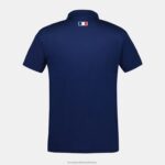 Clothing HVDBF138 Men Le Coq Sportif Polo Blue - Image 3
