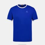 Clothing HVDBF139 Men Le Coq Sportif Fashion T-Shirt Blue - Image 2