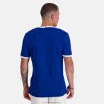 Clothing HVDBF139 Men Le Coq Sportif Fashion T-Shirt Blue - Image 4