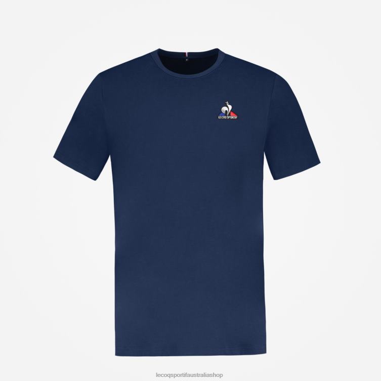 Clothing HVDBF140 Men Le Coq Sportif Fashion T-Shirt Blue - Image 2