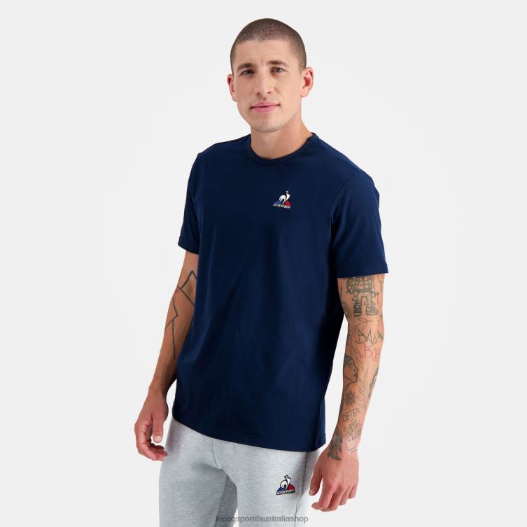 Clothing HVDBF140 Men Le Coq Sportif Fashion T-Shirt Blue - Image 1