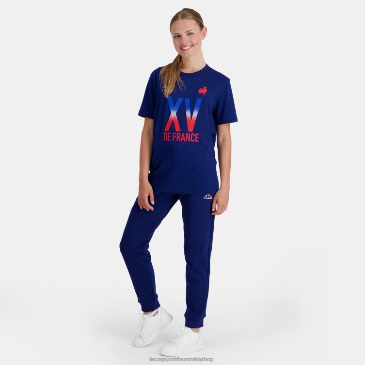 Clothing HVDBF141 Men Le Coq Sportif T-Shirt - Xv De France Blue - Image 8