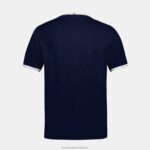Clothing HVDBF143 Men Le Coq Sportif Fashion T-Shirt Blue - Image 3