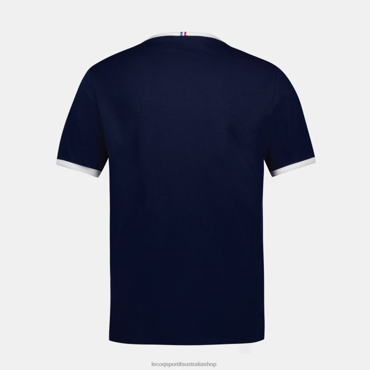 Clothing HVDBF143 Men Le Coq Sportif Fashion T-Shirt Blue - Image 3