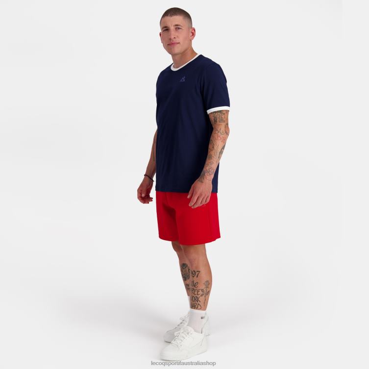 Clothing HVDBF143 Men Le Coq Sportif Fashion T-Shirt Blue - Image 5