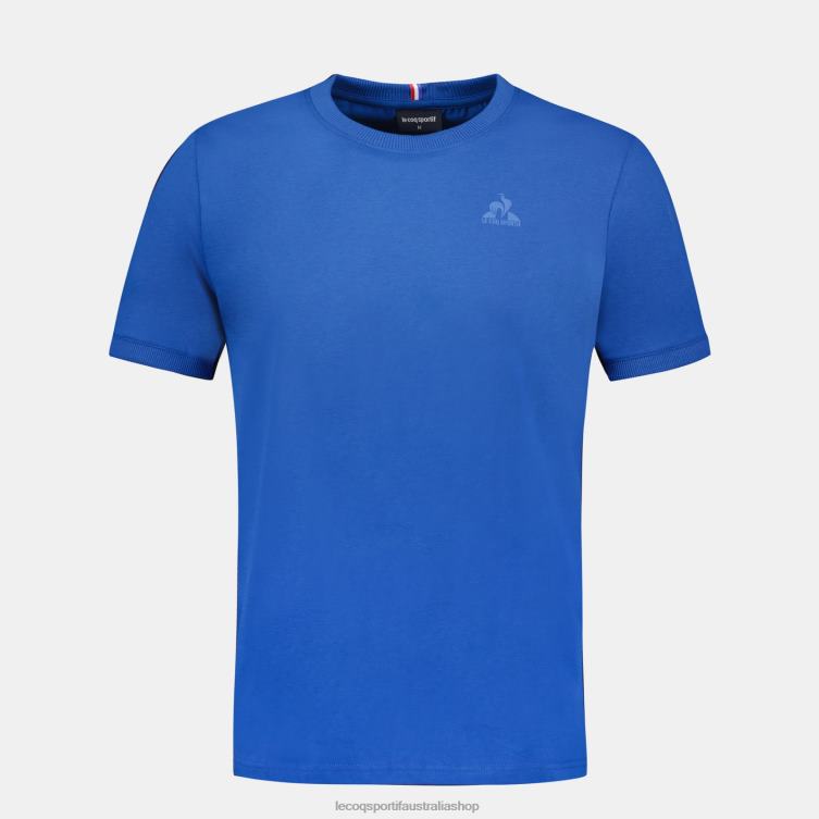Clothing HVDBF144 Men Le Coq Sportif Fashion T-Shirt Blue - Image 2
