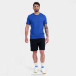 Clothing HVDBF144 Men Le Coq Sportif Fashion T-Shirt Blue - Image 5
