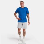 Clothing HVDBF145 Men Le Coq Sportif Fashion T-Shirt Blue - Image 3