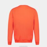 Clothing HVDBF14 Men Le Coq Sportif Sweatshirt Orange - Image 3