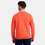 Clothing HVDBF14 Men Le Coq Sportif Sweatshirt Orange - Image 4