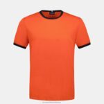 Clothing HVDBF151 Men Le Coq Sportif Fashion T-Shirt Orange - Image 2