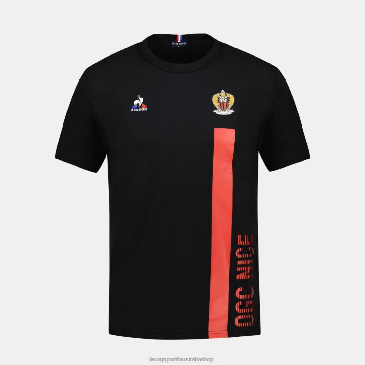 Clothing HVDBF153 Men Le Coq Sportif Fashion T-Shirt Black - Image 2