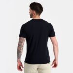 Clothing HVDBF155 Men Le Coq Sportif Fashion T-Shirt Black - Image 4
