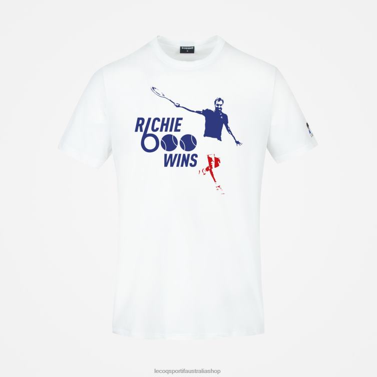 clothing_hvdbf158_men_le_coq_sportif_fashion_t_shirt_white.jpg Clothing HVDBF158 Men Le Coq Sportif Fashion T-Shirt White - Image 1