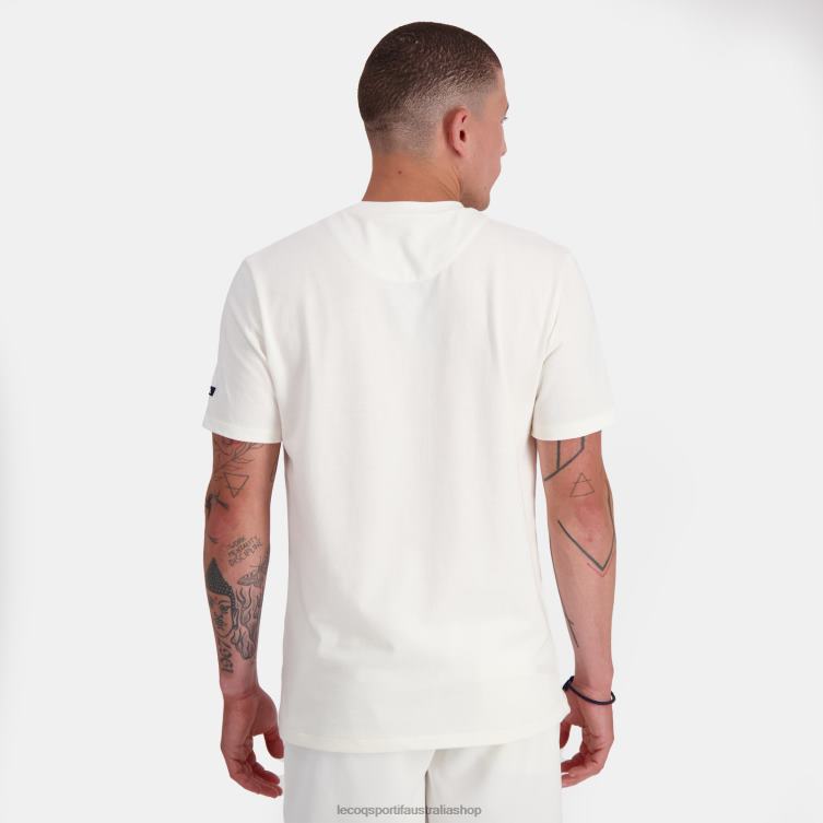Clothing HVDBF159 Men Le Coq Sportif Fashion T-Shirt White - Image 2