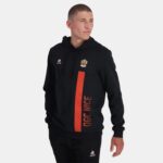Clothing HVDBF15 Men Le Coq Sportif Hooded Sweatshirt Black