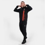 Clothing HVDBF15 Men Le Coq Sportif Hooded Sweatshirt Black - Image 5