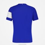 Clothing HVDBF161 Men Le Coq Sportif Fashion T-Shirt Blue - Image 3